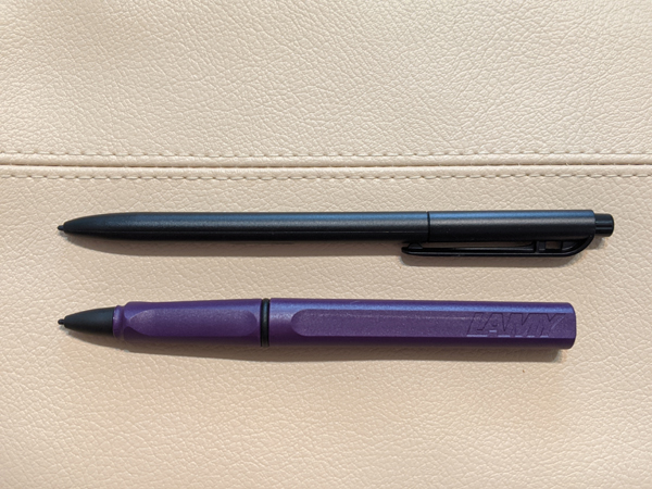 LAMY Safari ライラック のデジタルペンを使ってみました